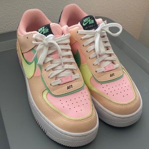 Nike Air Force Ones Spring Coloring